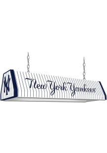 New York Yankees Pin Stripe Pool Table Light White Billiard Lamp