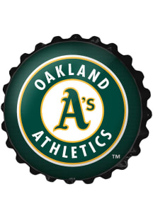 The Fan-Brand Oakland Athletics Bottle Cap Sign