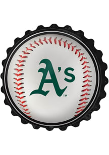 The Fan-Brand Oakland Athletics Baseball Bottle Cap Sign