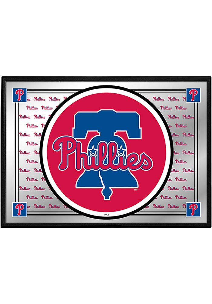 The Fan-Brand Philadelphia Phillies Framed Mirrored Sign, Red, Size NA, Rally House