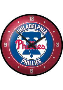 Philadelphia Phillies Modern Disc Wall Clock