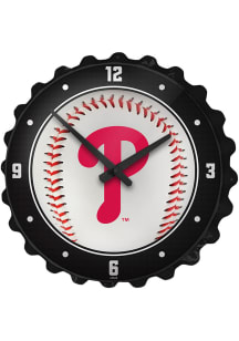 Philadelphia Phillies Baseball Bottle Cap Wall Clock