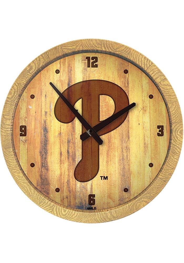 St Louis Cardinals MLB Barrel Wall Clock