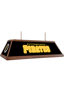 Pittsburgh Pirates Wood Pool Table Light Black Billiard Lamp