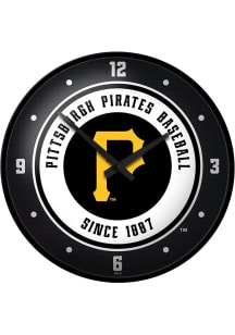 Pittsburgh Pirates Mascot Modern Disc Wall Clock
