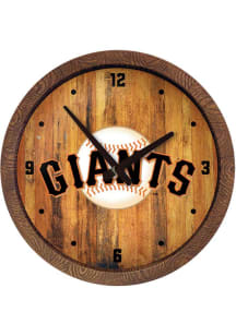 San Francisco Giants Faux Barrel Top Wall Clock