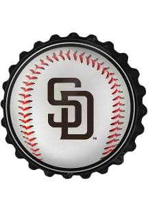 The Fan-Brand San Diego Padres Baseball Bottle Cap Sign
