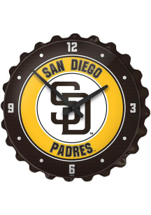 San Diego Padres Bottle Cap Wall Clock