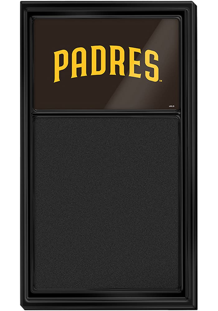 San Diego Padres: Logo - Chalk Note Board - The Fan-Brand Brown