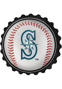 The Fan-Brand Seattle Mariners Baseball Bottle Cap Sign