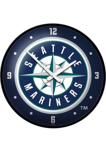 Seattle Mariners Modern Disc Wall Clock