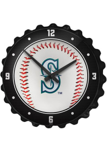 Seattle Mariners Baseball Bottle Cap Wall Clock