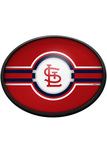 The Fan-Brand St Louis Cardinals Logo Oval Slimline Lighted Sign