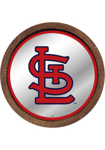 The Fan-Brand St Louis Cardinals Faux Barrel Top Mirrored Sign