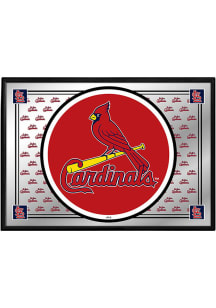 The Fan-Brand St Louis Cardinals Framed Mirrored Sign