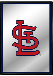 The Fan-Brand St Louis Cardinals Vertical Framed Mirrored Sign