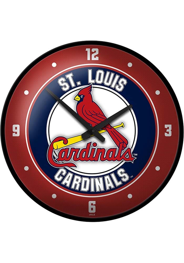 St. Louis Cardinals: Baseball - Modern Disc Wall Clock