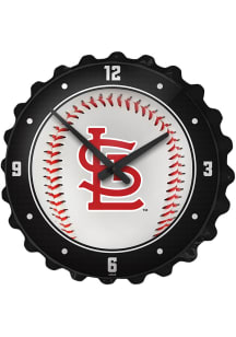 St Louis Cardinals Baseball Bottle Cap Wall Clock