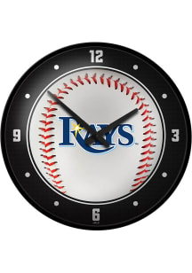 Tampa Bay Rays Baseball Modern Disc Wall Clock