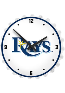 Tampa Bay Rays Lighted Bottle Cap Wall Clock