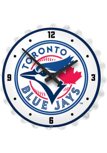 Toronto Blue Jays Lighted Bottle Cap Wall Clock