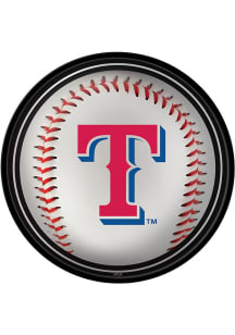 The Fan-Brand Texas Rangers Baseball Modern Disc Sign
