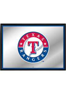 The Fan-Brand Texas Rangers Framed Mirrored Sign