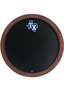 The Fan-Brand Texas Rangers Faux Barrel Top Chalkboard Sign
