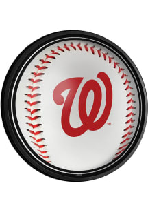 The Fan-Brand Washington Nationals Baseball Slimline Lighted Sign