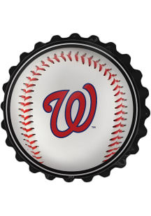 The Fan-Brand Washington Nationals Baseball Bottle Cap Sign
