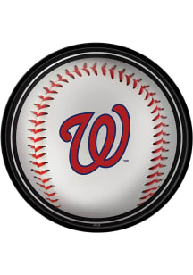 The Fan-Brand Washington Nationals Baseball Modern Disc Sign