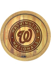 The Fan-Brand Washington Nationals Faux Barrel Top Sign