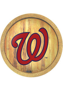 The Fan-Brand Washington Nationals Faux Barrel Top Sign