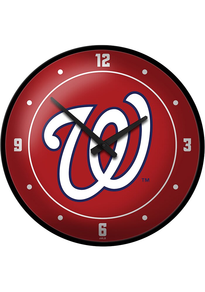 Washington Nationals Columbia Pin High Omni-Wick Long Sleeve Polo