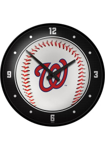 Washington Nationals Baseball Modern Disc Wall Clock
