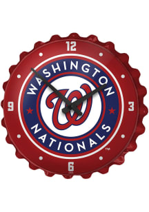 Washington Nationals Bottle Cap Wall Clock