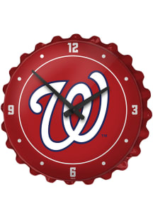 Washington Nationals Bottle Cap Wall Clock