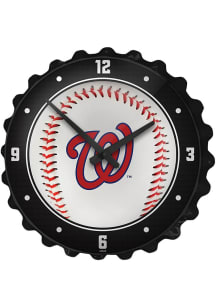 Washington Nationals Baseball Bottle Cap Wall Clock