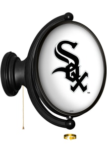 The Fan-Brand Chicago White Sox Original Oval Rotating Lighted Sign