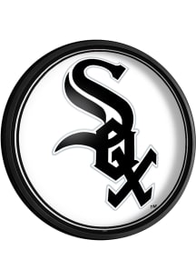 The Fan-Brand Chicago White Sox Logo Round Slimline Lighted Sign