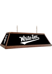 Chicago White Sox Wood Pool Table Light Black Billiard Lamp
