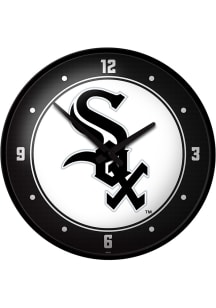 Chicago White Sox Logo Modern Disc Wall Clock