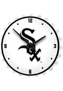 Chicago White Sox Lighted Bottle Cap Wall Clock