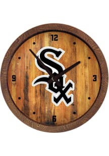 Chicago White Sox Faux Barrel Top Wall Clock