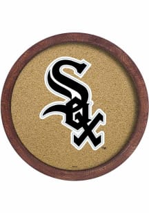 The Fan-Brand Chicago White Sox Faux Barrel Top Corkboard Sign