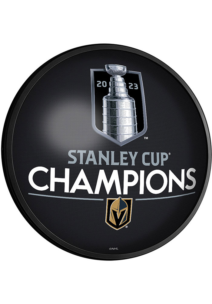 The Fan-Brand Vegas Golden Knights 2023 Stanley Cup Champions Framed Mirrored Sign, Gold, Size NA, Rally House