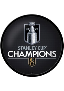 The Fan-Brand Vegas Golden Knights 2023 Stanley Cup Champions Modern Disc Sign
