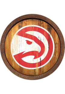 The Fan-Brand Atlanta Hawks Faux Barrel Top Sign