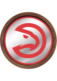 The Fan-Brand Atlanta Hawks Mirrored Faux Barrel Top Sign