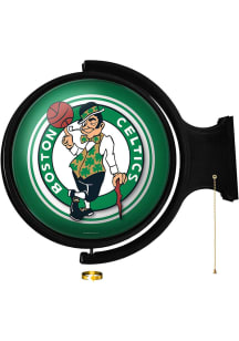 The Fan-Brand Boston Celtics Round Rotating Lighted Sign
